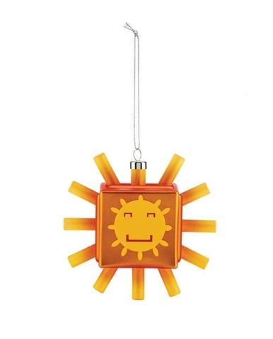 Ялинкова іграшка Alessi Le Palle Quadrate Sunflake 10х5х10 см GJ027 фото