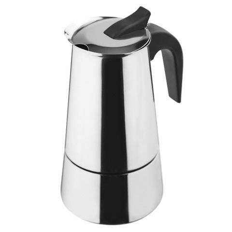 Гейзерна кавоварка 300 мл Vinzer Moka Inox Induction на 6 чашок 50392 фото
