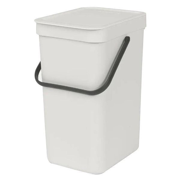 Бак для мусора Brabantia Sort&Go 12 л белый 213281 фото
