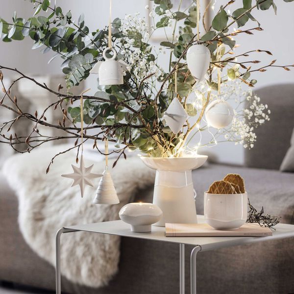 Елочная игрушка Villeroy & Boch Winter Glow 9х5х7,5 см ангел 1486714343 фото
