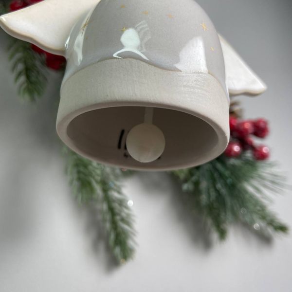 Елочная игрушка Villeroy & Boch Winter Glow 9х5х7,5 см ангел 1486714343 фото