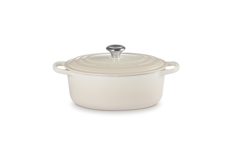 Каструля Le Creuset Signature 2,6 л овальна Meringue 21178237164430 фото