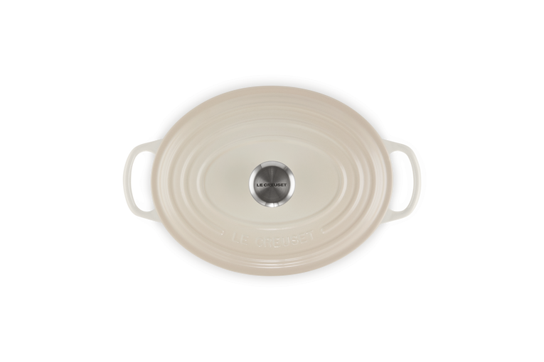 Каструля Le Creuset Signature 2,6 л овальна Meringue 21178237164430 фото