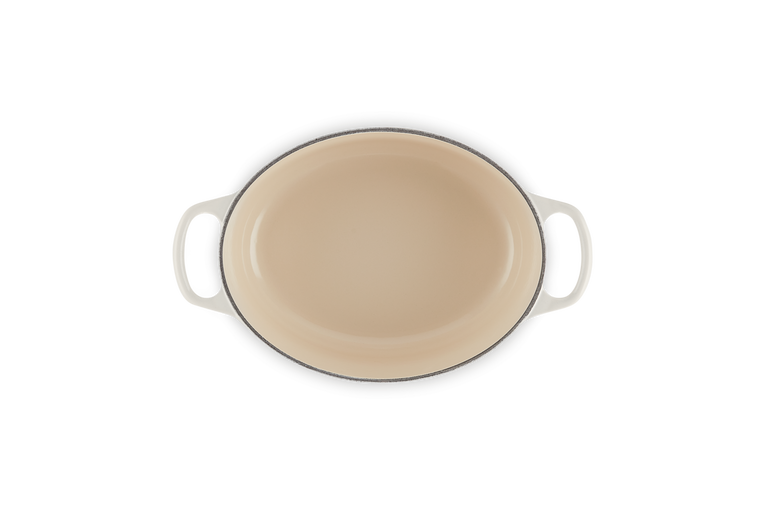 Каструля Le Creuset Signature 2,6 л овальна Meringue 21178237164430 фото