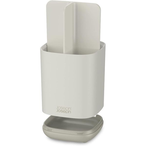 Органайзер для зубних щіток Joseph Joseph EasyStore Ecru 9х9х12,7 см 70574 фото