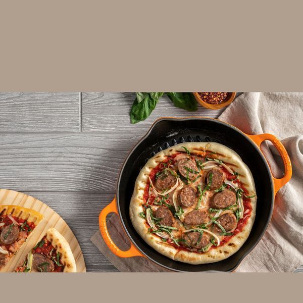 Сковорода-гриль Le Creuset Signature 25 см Volcanic 20208250900422 фото