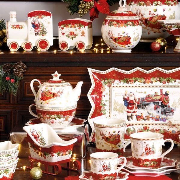 Рождественское блюдо 21,5&times;28,5 см Easy Life Christmas Memories елка R1095#CHTR фото
