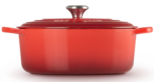 Кастрюля Le Creuset Signature 4,7 л овальная Cerise 21178290602430 фото
