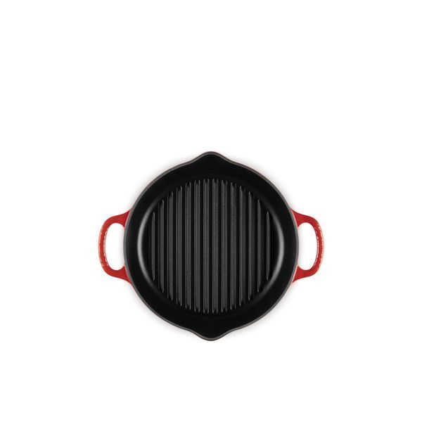 Сковорідка-гриль Le Creuset Signature 25 см Cerise 20208250600422 фото