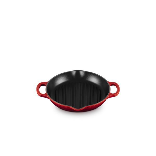 Сковорідка-гриль Le Creuset Signature 25 см Cerise 20208250600422 фото