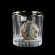 Набор стаканов для виски Boss Crystal Leader Platinum с серебряными, золотыми и платиновыми накладками BCR6PL/ST фото 3