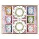 Набір із 6 чашок з блюдцями Easy Life Spring Parade 100 мл R0126#SPAR фото 1