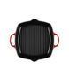 Сковорідка-гриль Le Creuset Signature 30 см квадратна Cerise 20200300600422 фото 4