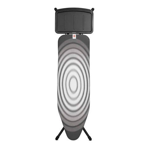 Гладильная доска 124х38 см Brabantia с подставкой для паровой системы разноцветная 101083 фото