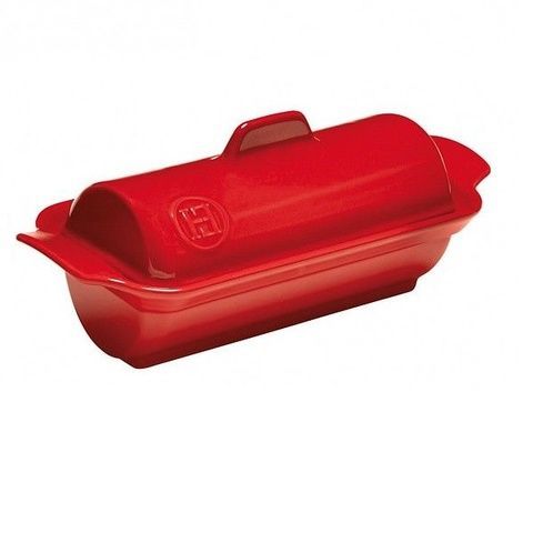 Форма для фуа-игра с крышкой Emile Henry Medallion Terrine 24,5х10 см 345865 фото