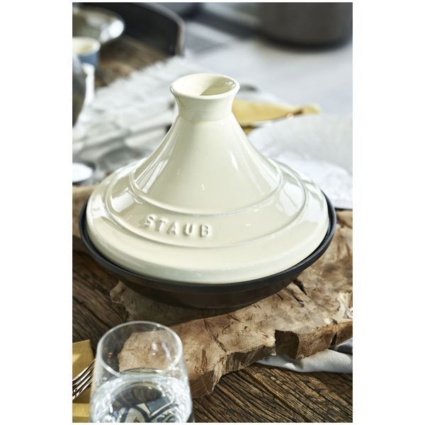Тажин Staub 2 л 28 см белый 40509-395-0 фото