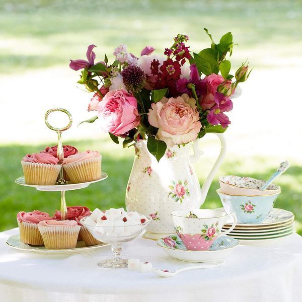 Сервірувальне блюдо 2-х ярусне Royal Albert Polka Rose 22,9 см 652383736344 фото