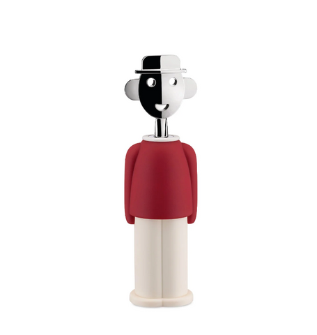 Штопор механический Alessi Alessandro M 21 см красный AAM23RED фото