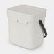 Бак для сміття Brabantia Sort&Go 3 л сірий 213229 фото 3