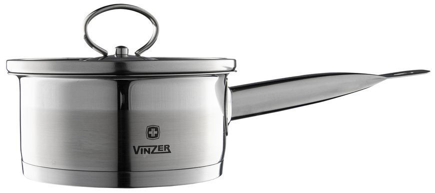 Ківш Vinzer Universum 1 л 14 см з кришкою 50058 фото