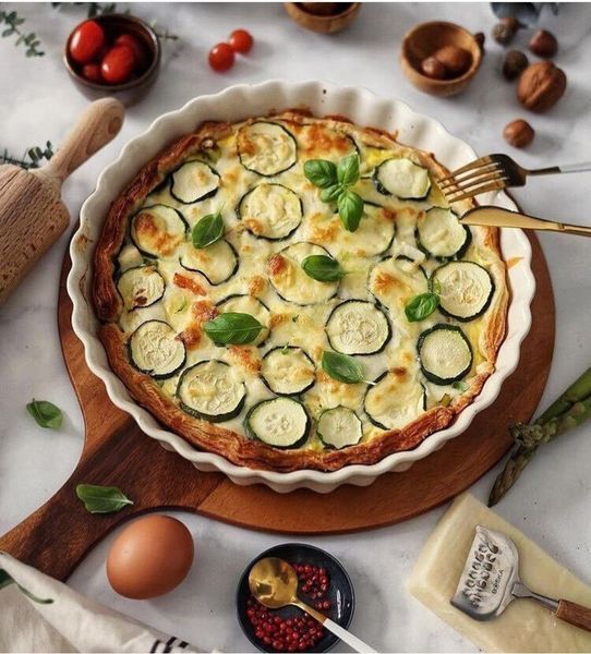 Форма для випічки Emile Henry Ovenware 28 см біла 116028 фото
