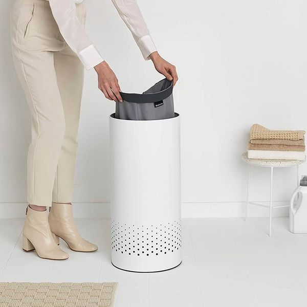 Кошик для білизни Brabantia Laundry Bin White 35 л 304866 фото