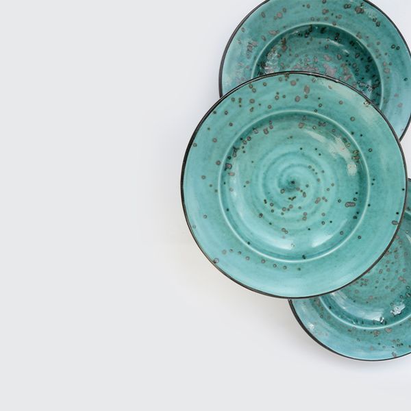 Блюдо для пасты Manna ceramics Тиффани Бирюза 27 см 1027-17 фото