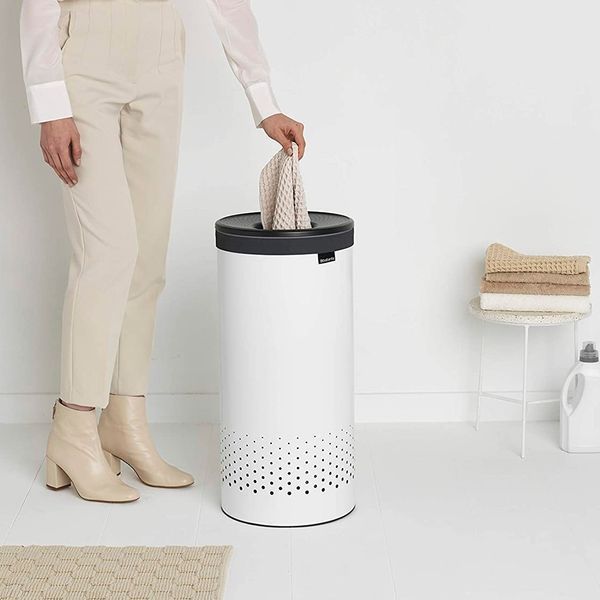 Кошик для білизни Brabantia Laundry Bin White 35 л 304866 фото