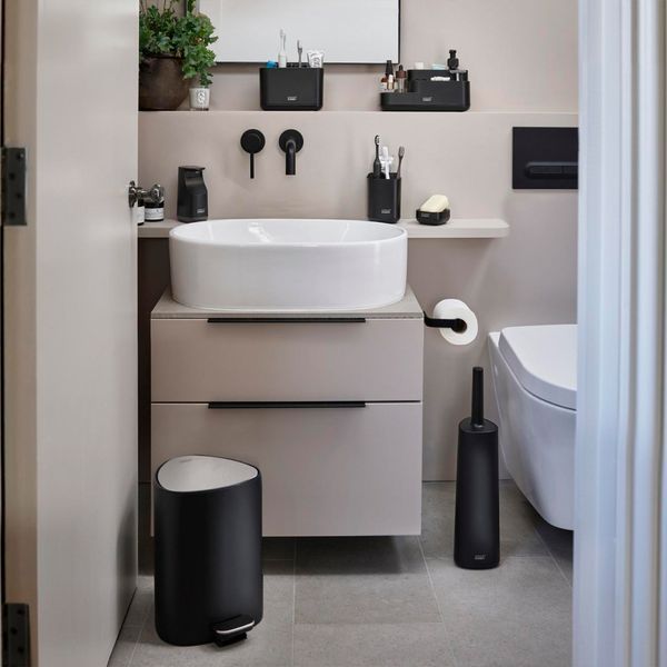 Органайзер для ванной комнаты Joseph Joseph EasyStore Matt Black 11,9х24,9х11,6 см 70600 фото