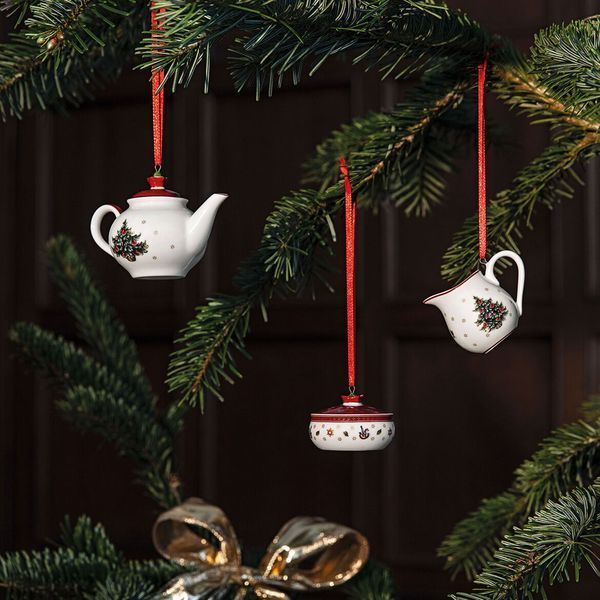 Набор из 3 елочных игрушек Villeroy & Boch Toy's Delight Decoration 6,3 см 1486596668 фото