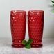 Набор из 2 стаканов для воды Villeroy & Boch Boston 400 мл бордовый 1173090110 фото 1