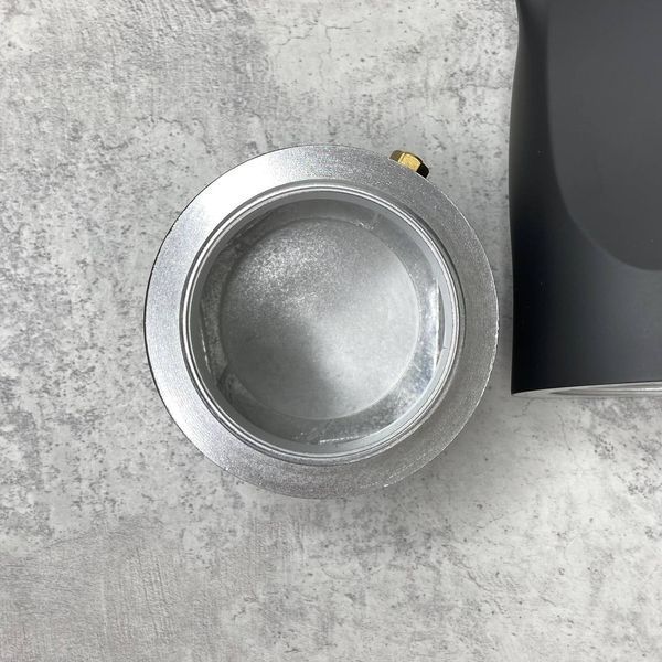 Гейзерна кавоварка 150 мл Alessi Ossidiana на 3 чашки чорна MT38BLACK фото