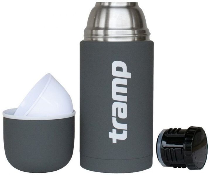 Термос Tramp Soft Touch 0,75 л сірий TRC-108-grey фото