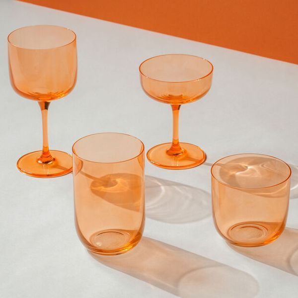 Набір із 2 склянок для води Villeroy & Boch Like Glass Apricot 280 мл помаранчевий 1951818180 фото