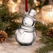 Набір із 2 ялинкових іграшок Rogaska Holiday Snowman 116109 фото 3