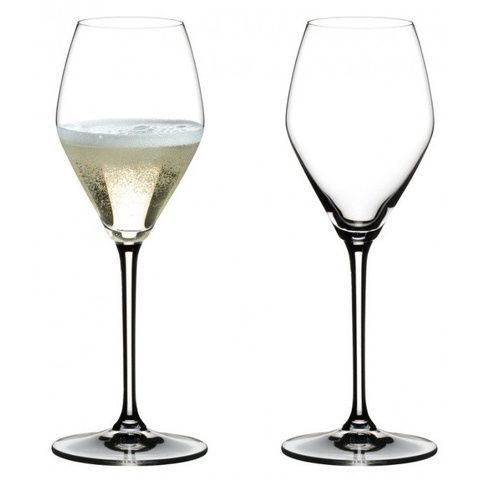 Набір із 2 келихів 305 мл для ігристого вина Riedel Heart to Heart Prosecco 6409/85 фото