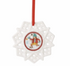 Елочная игрушка Hutschenreuther Christmas games 7,8 см снежинка 02248-727506-27618 фото 1