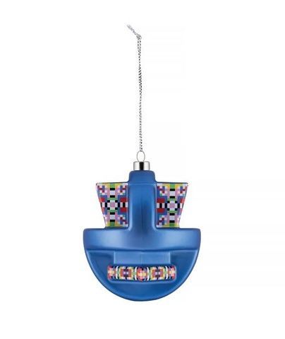 Елочная игрушка Alessi Holyhedrics Glow 7,3х8,3 см ESA065 фото
