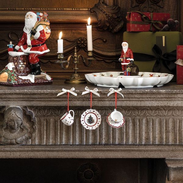 Набір із 3 іграшок на ялинку Villeroy & Boch Toy's Delight Decoration 6,3 см 1486596664 фото