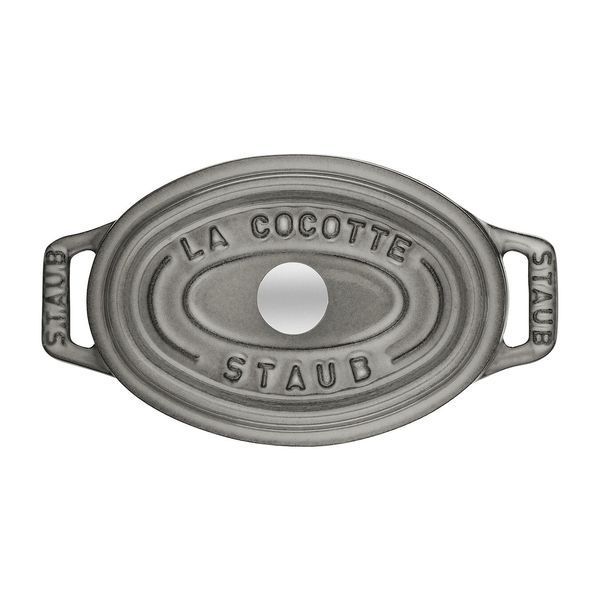 Форма для запікання Staub Cast Iron Grey 250 мл овальна 40500-116-0 фото