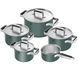 Набір посуду Zwilling Pure 9 предметів зелений 1028854 фото 1
