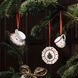 Набір із 3 іграшок на ялинку Villeroy & Boch Toy's Delight Decoration 6,3 см 1486596664 фото 1