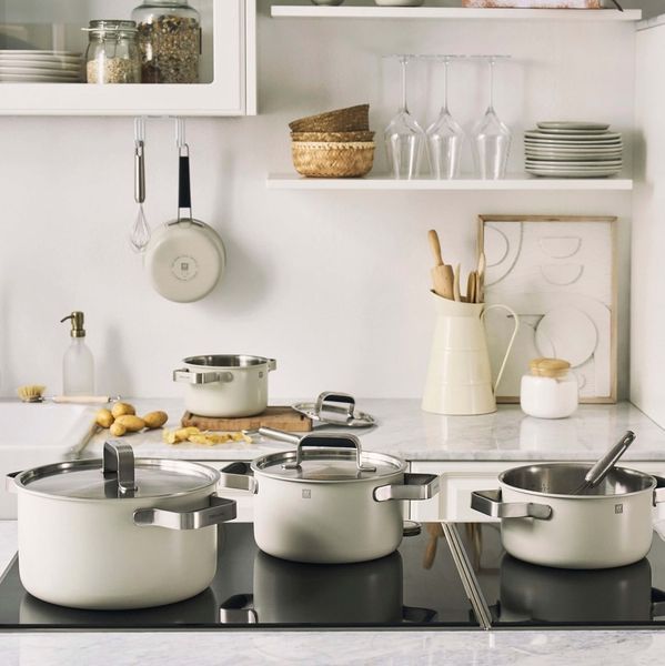 Набір посуду Zwilling Pure 9 предметів бежевий 1028806 фото