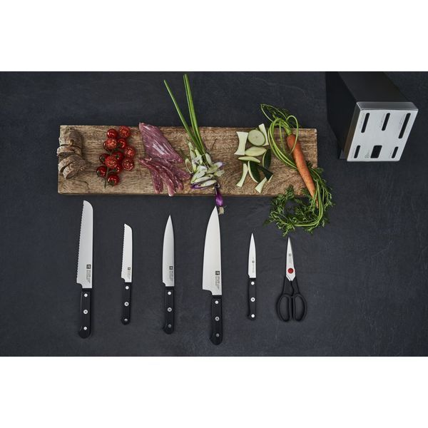 Набор ножей Zwilling Gourmet 7 предметов с самозатачиванием серый 36133-410-0 фото