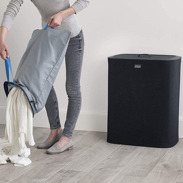 Кошик для білизни Joseph Joseph Tota Black 90 л 50004 фото