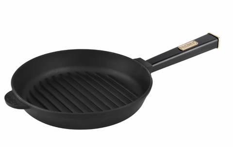 Сковорідка-гриль Brizoll Optima Black 24 см чавунна O2440G-P1 фото