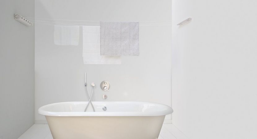 Сушка для белья Brabantia 22 м выдвижная серая 385766 фото