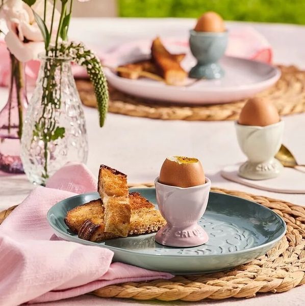Тарілка обідня Le Creuset Jardin 36 см Shell Pink 80044367770003 фото
