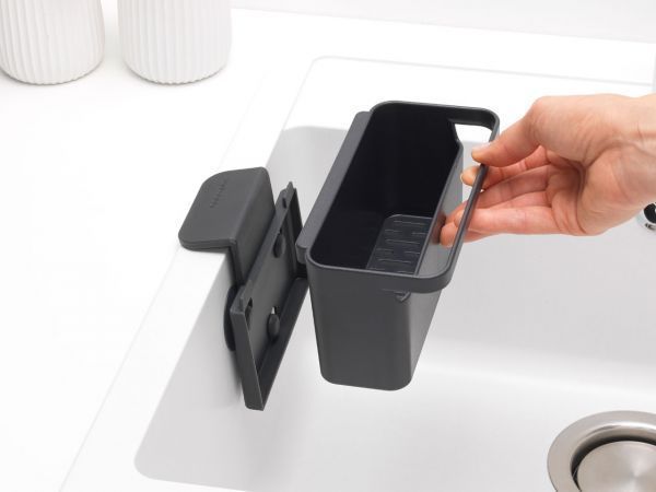 Органайзер для раковины Brabantia 17х14 см на присосках 302466 фото