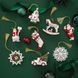 Ялинкова іграшка Villeroy & Boch Christmas Classics 6,7х4,4х9,7 см сніговик 1486754346 фото 4